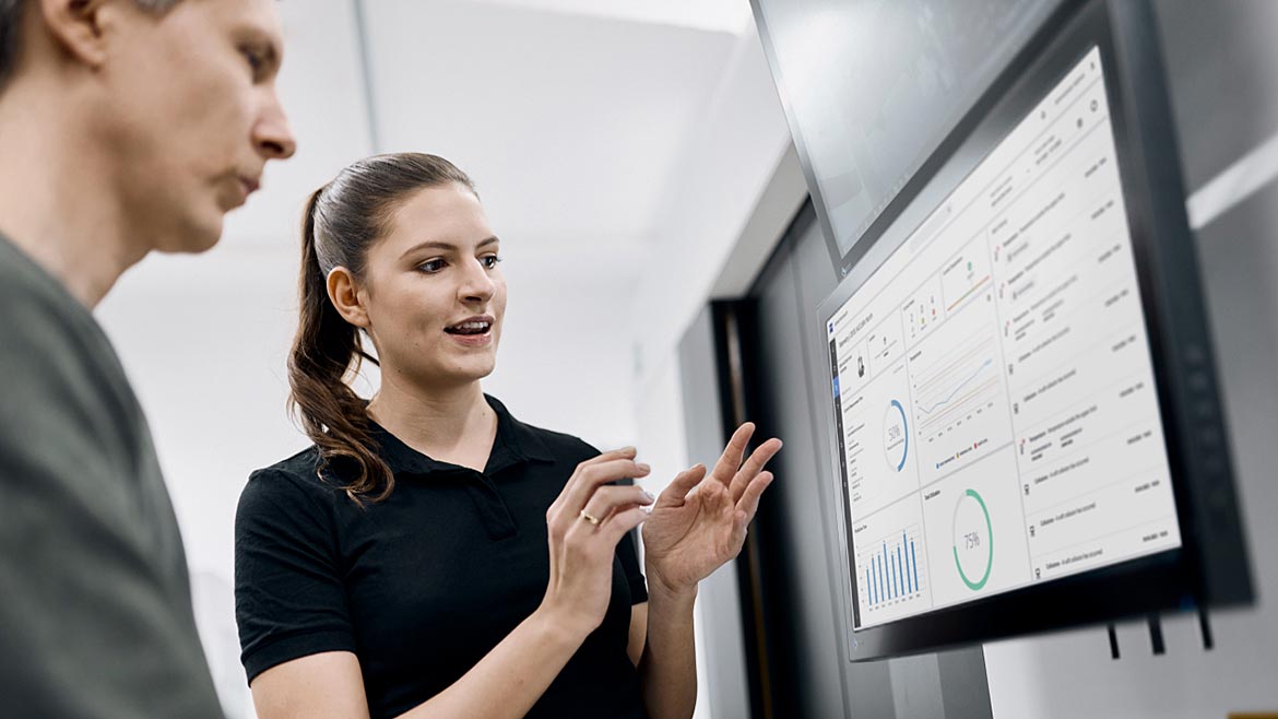Dashboards: ZEISS CONNECTED QUALITY software connects measurement processes through an intelligent workflow management system.