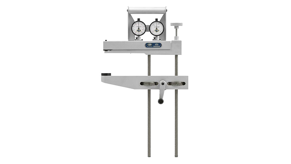Typical modern portable Rockwell machine that conforms to ASTM E110.
