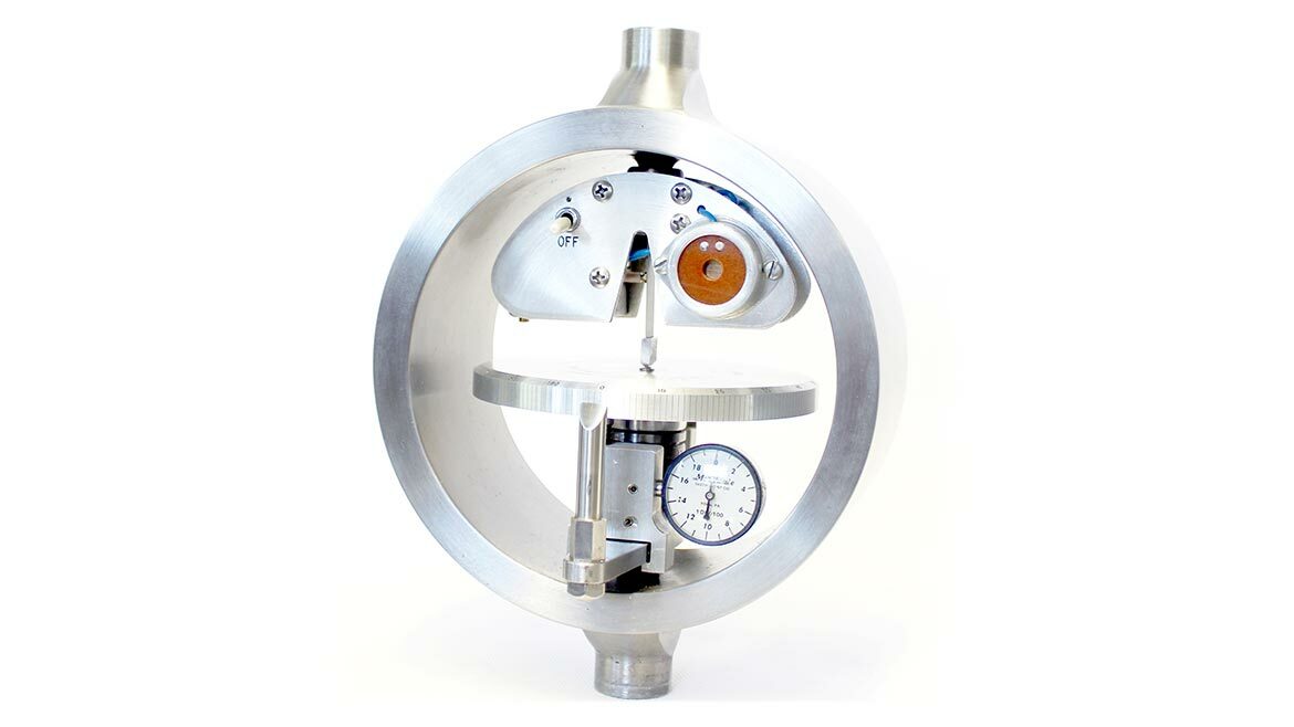 Morehouse Digital Proving Ring with a white background.